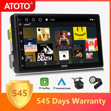 ATOTO 7" Double 2 Din Car Stereo Android Auto Wireless Carplay Screen Multimedia Radio Player Intelligent System Autoradio A6