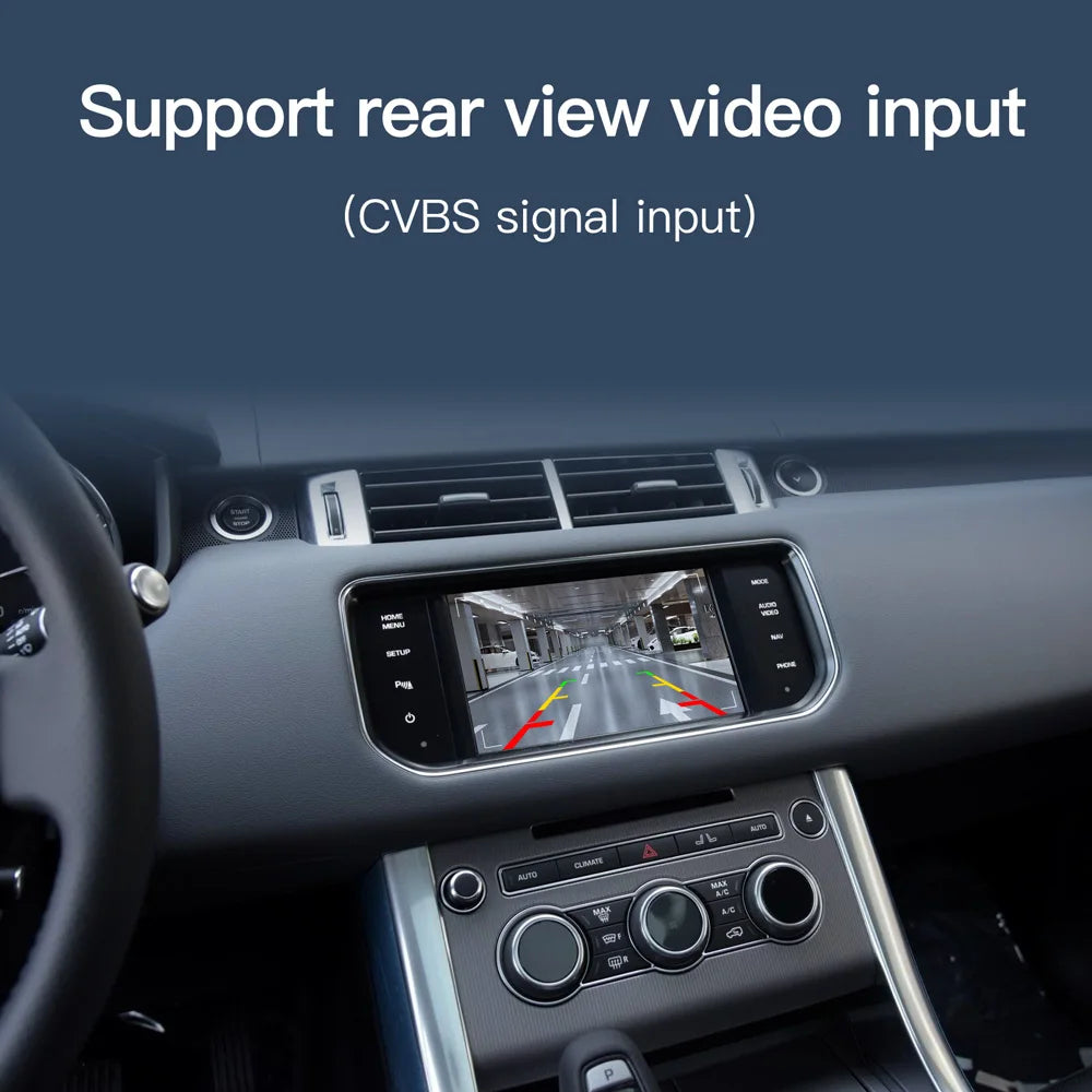 CARABC Wireless Carplay Android Auto Fits For Land Rover Jaguar Bosch Discovery4 Evoque Freelander2 XE XF XJL Mirroring Decorder