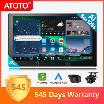 ATOTO 9 inch Android Multimedia Car Stereo 2 Din Navigation Bluetooth Apple Carplay Screen Android Auto 2Din Radio Player X10