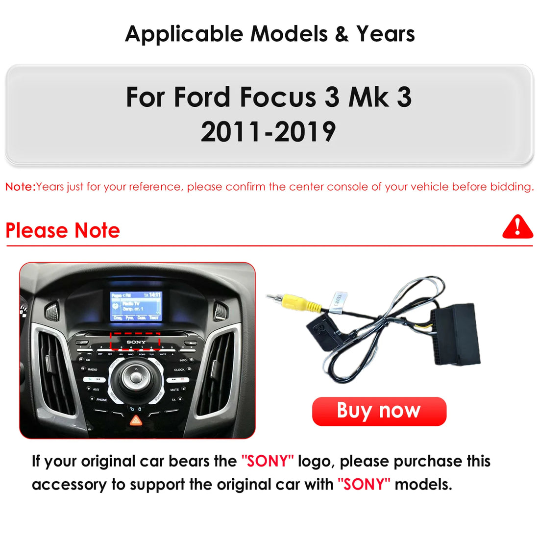 9.7 inch Tesla Style Carplay 4G DSP 2 Din Android Car Radio GPS for Ford Focus 3 Mk 3 2011-2019 Multimedia Video Player RDS WIFI